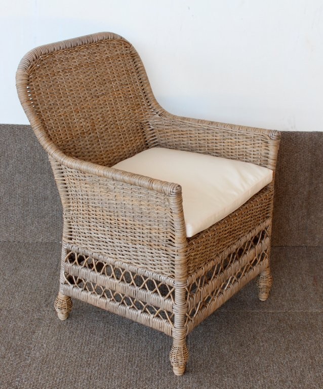 Outdoor Pvc Chair With Cushion